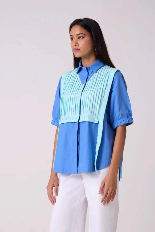 Finn Shirt-French Blue