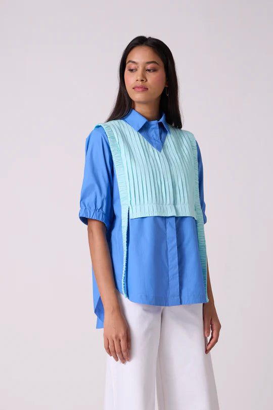 Finn Shirt-French Blue