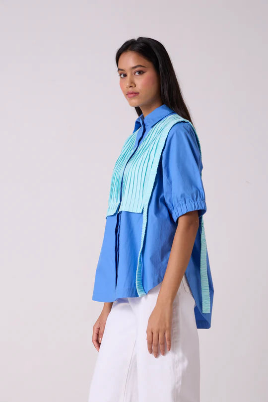 Finn Shirt-French Blue