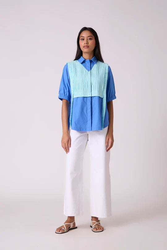 Finn Shirt-French Blue