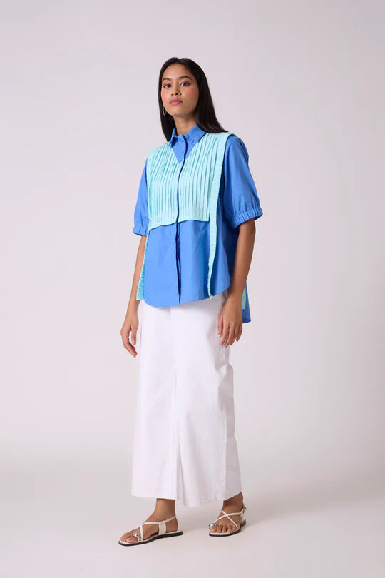 Finn Shirt-French Blue