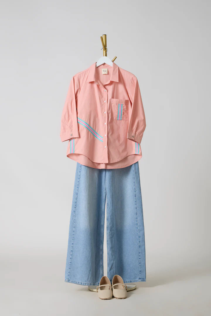 Carter Shirt-Sunset Pink