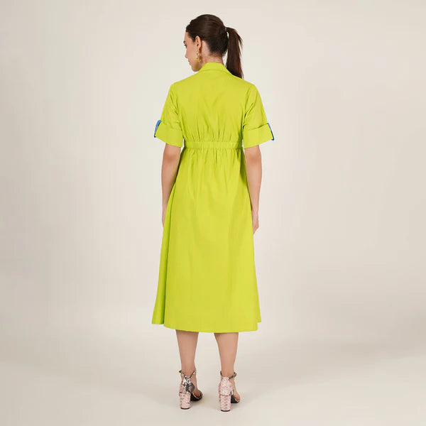 Lime Long Dress