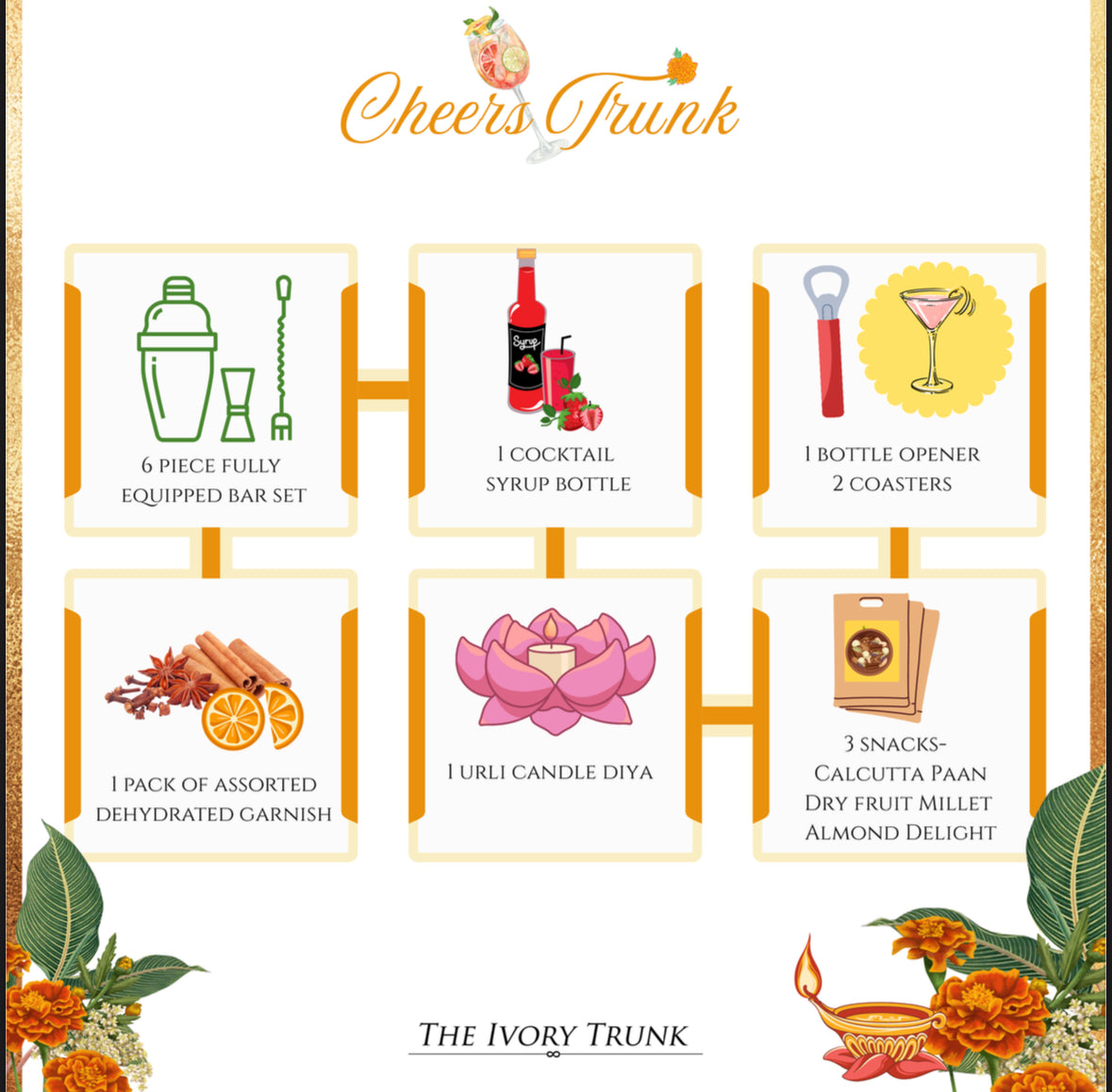 Festive Cocktail Hamper - Big
