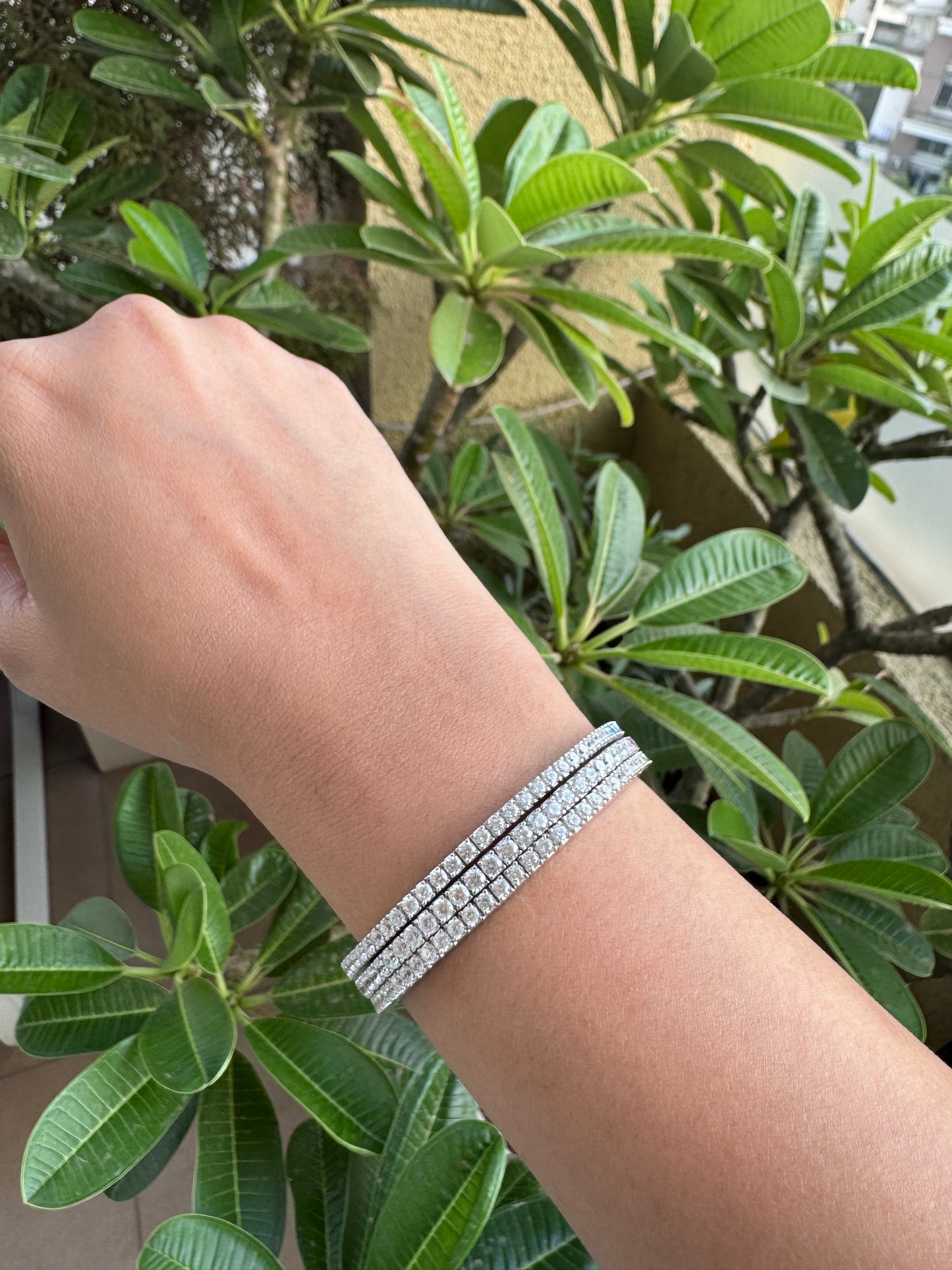 Cascade Tennis stretch bangle - 1 piece