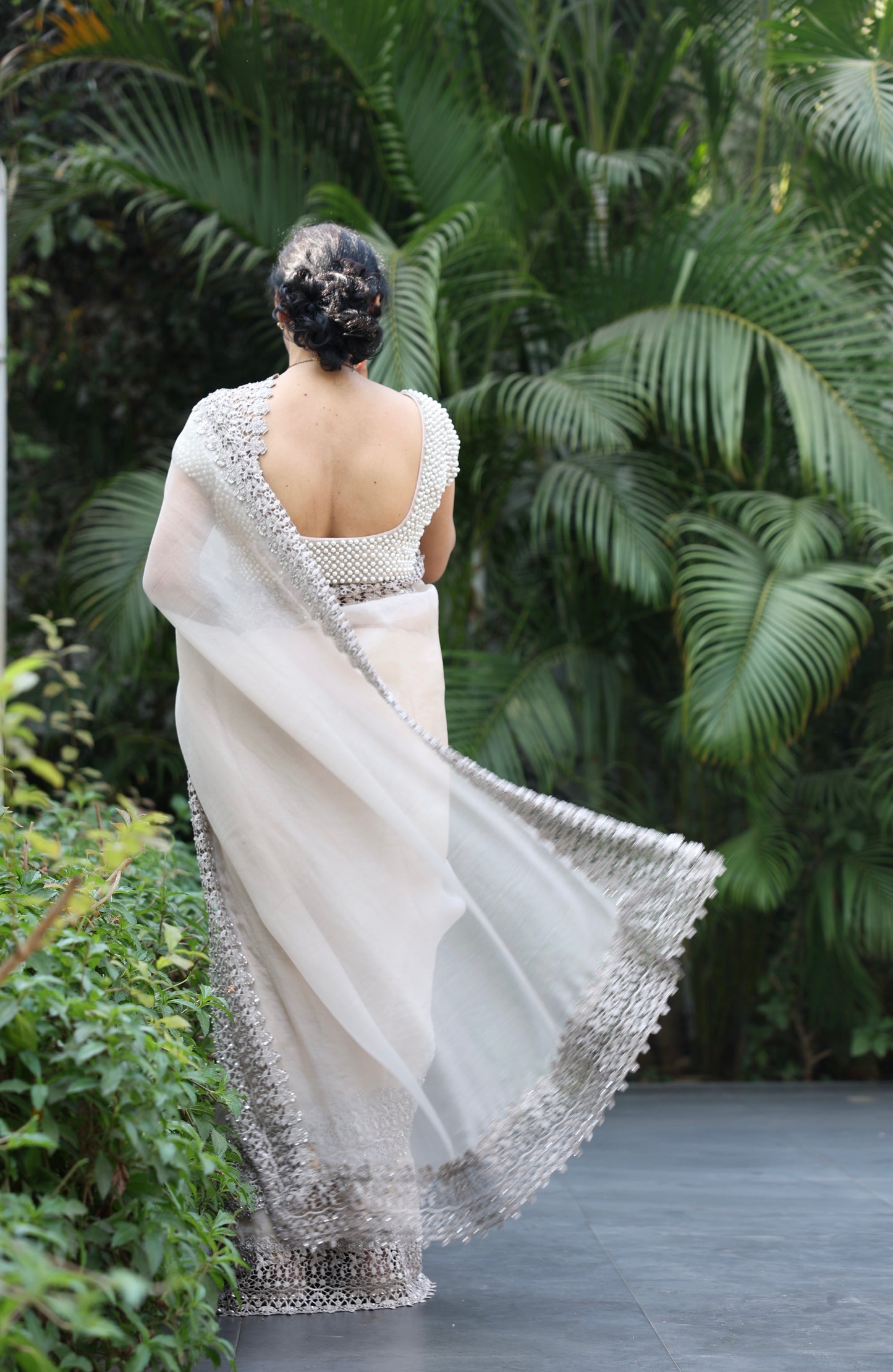 ORGANZA SAREE