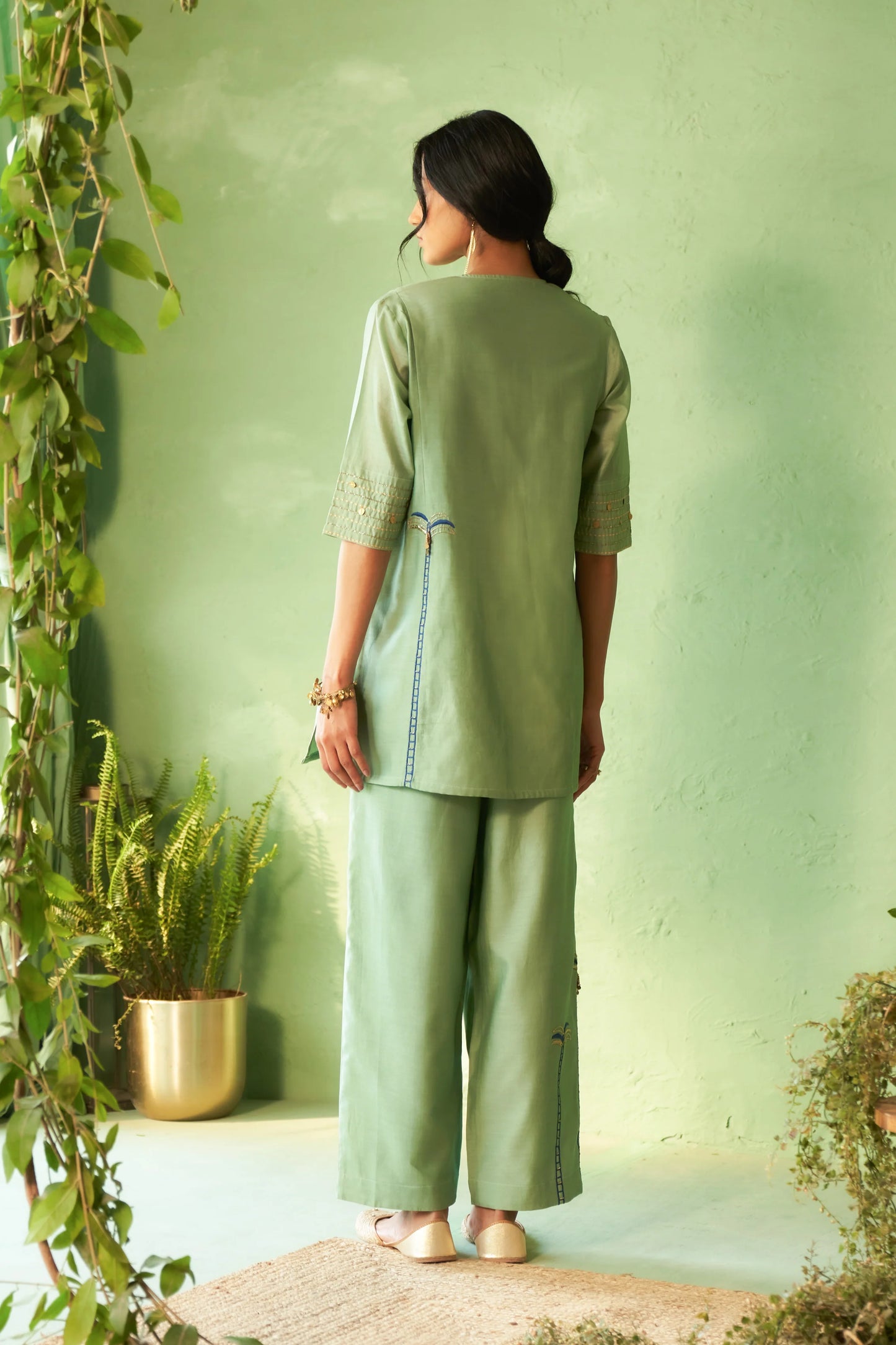 Tea Green Coord Set