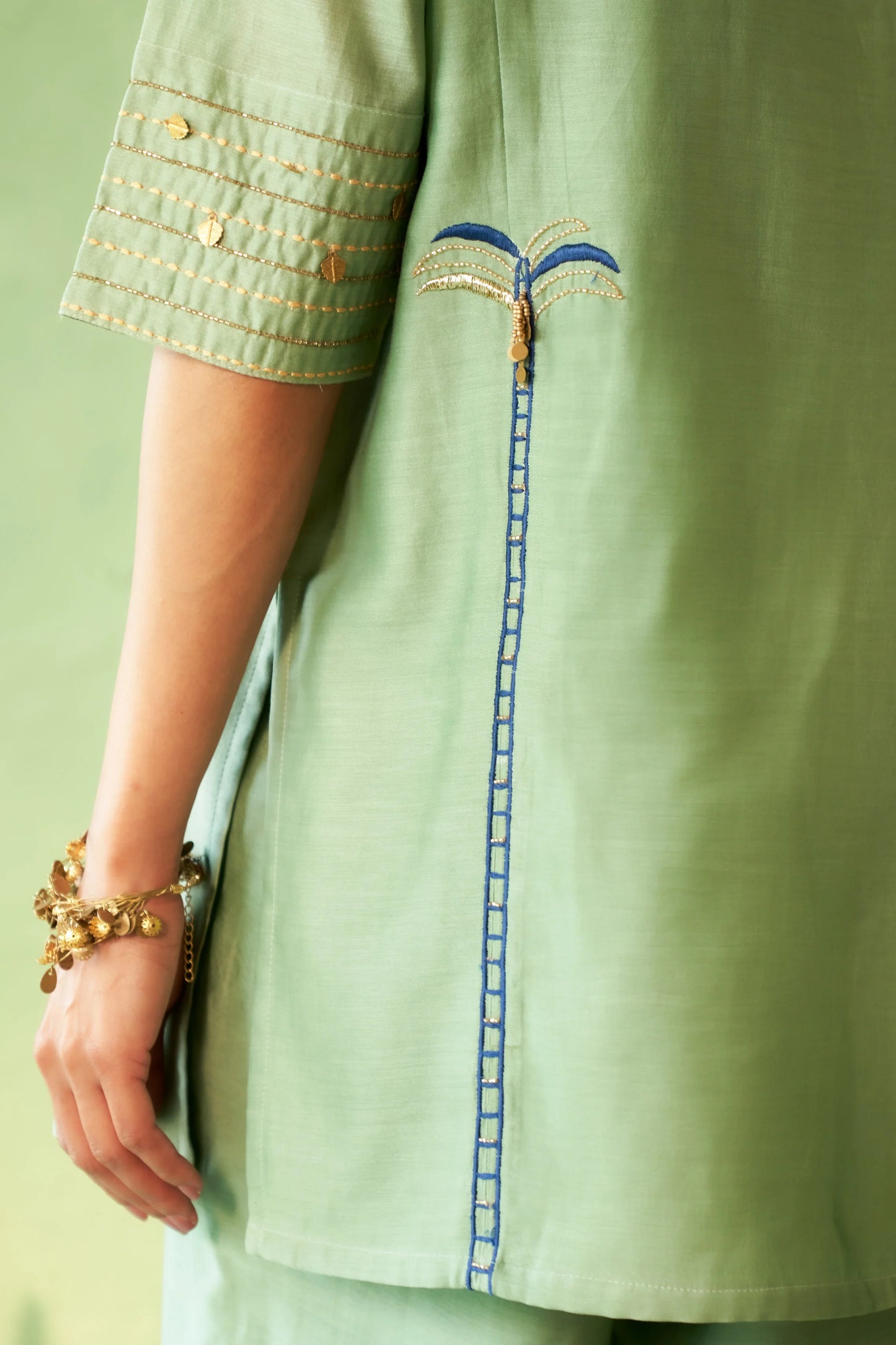 Tea Green Coord Set