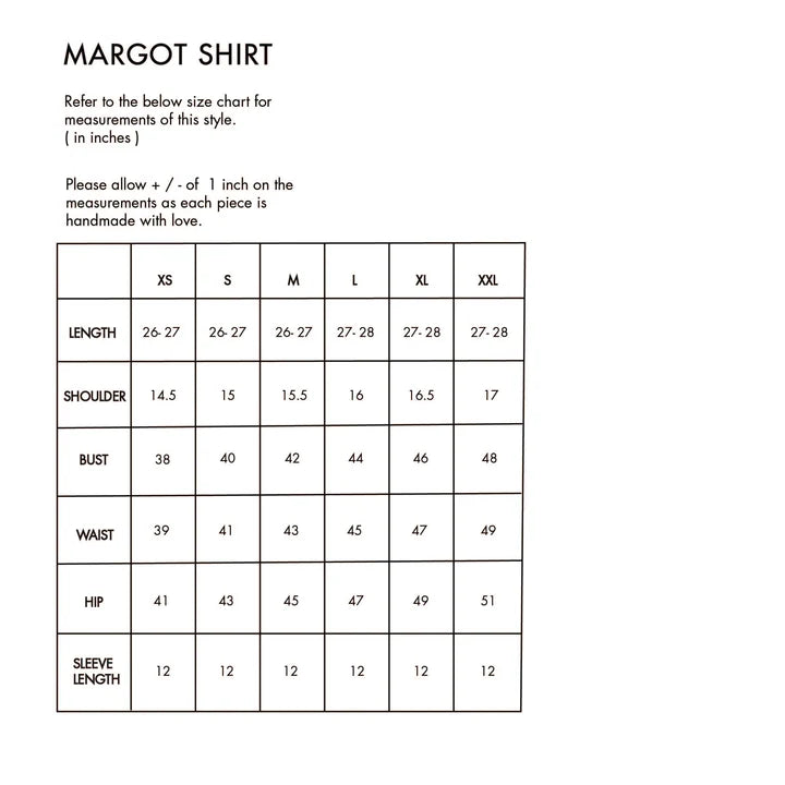 Margot Shirt-French Blue