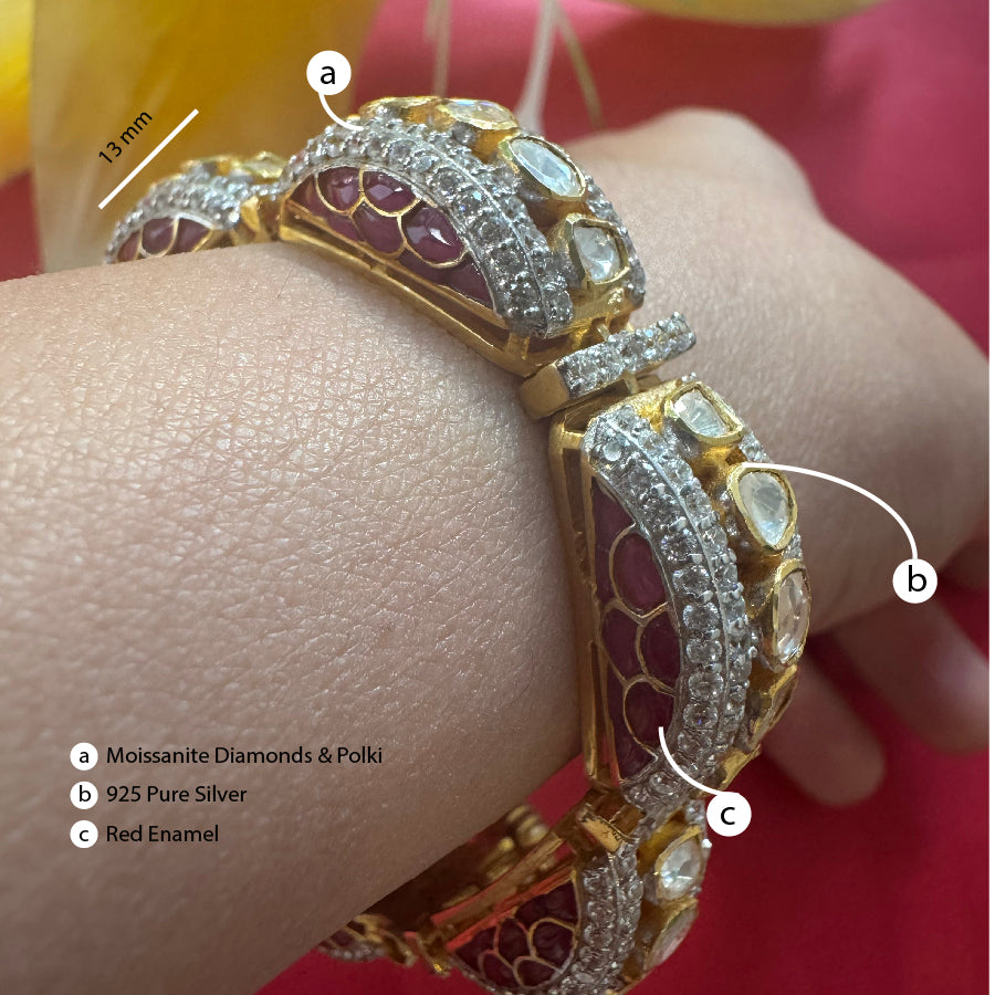 Rani Loose Bracelet 925 silver