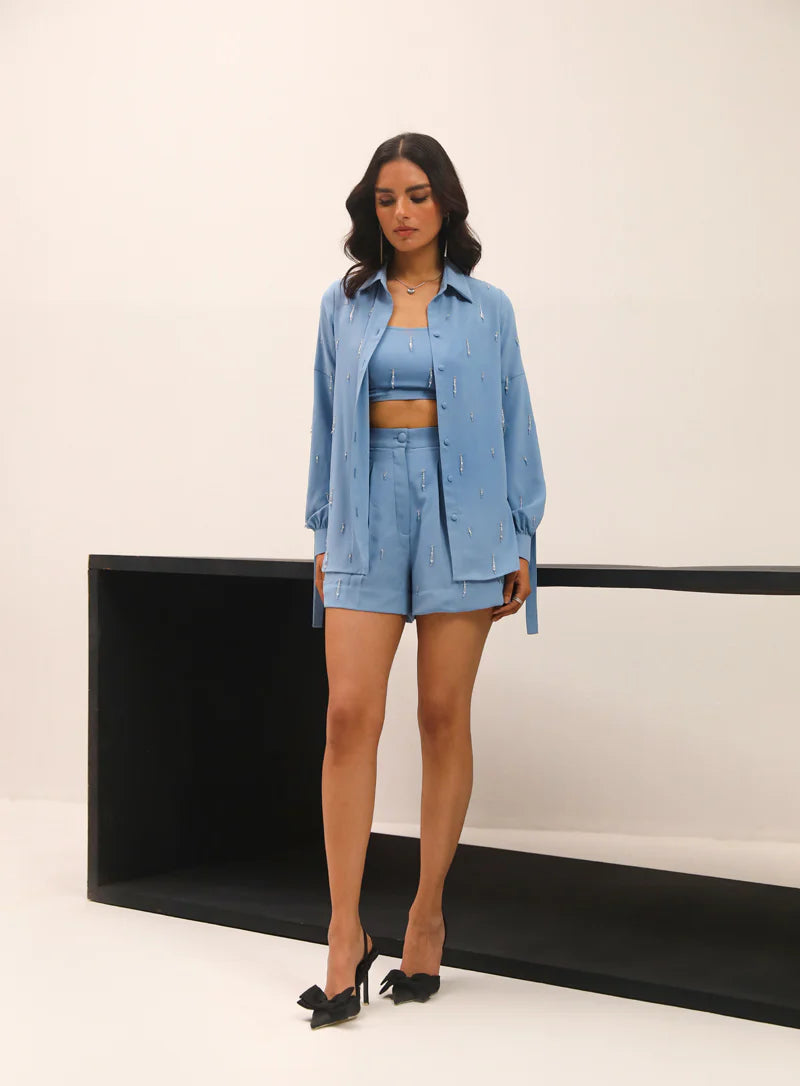 Lily Co-ord Set (Superblue)