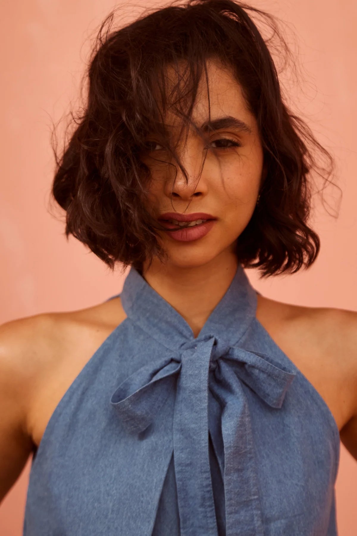 Nomad Denim Coord Set (Blue)