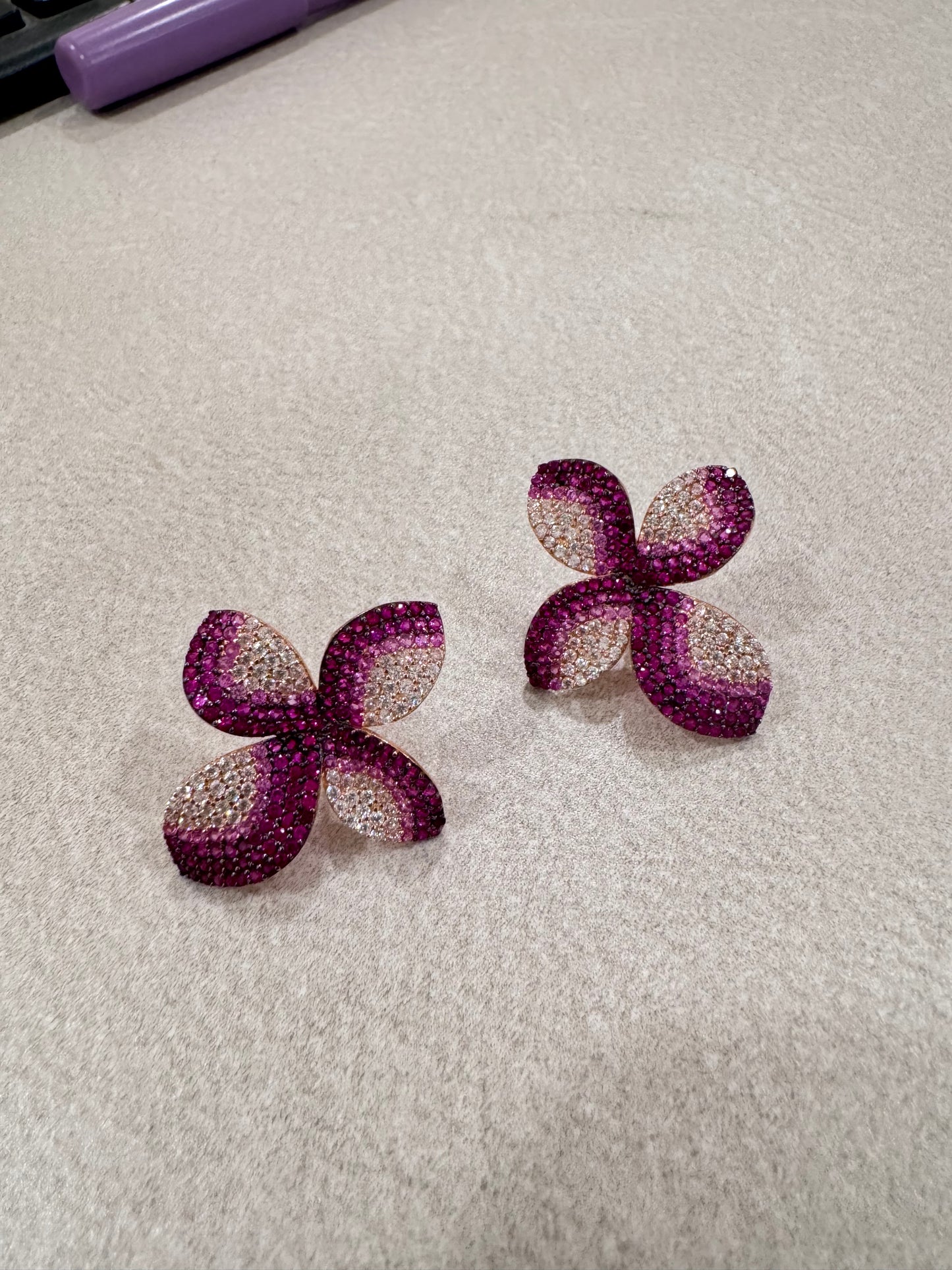 Whispers of Colour - Floral Studs