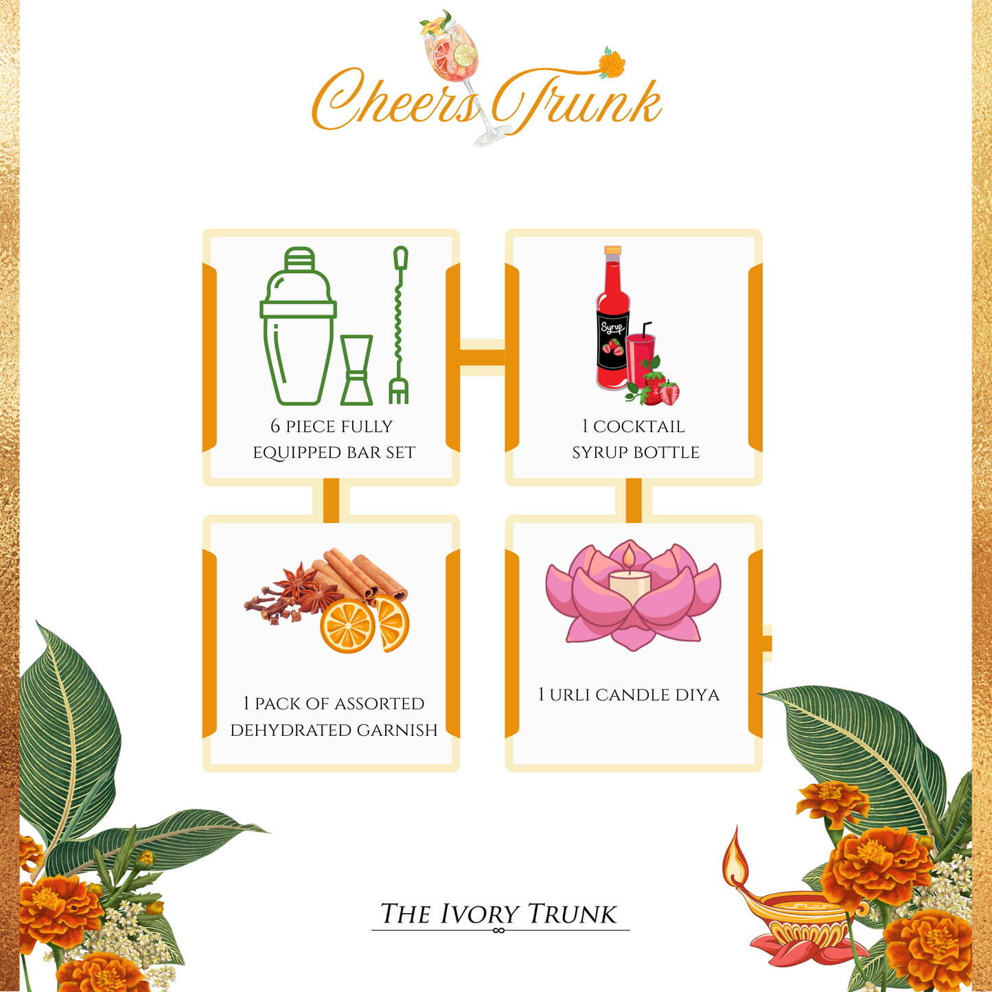 Festive Cocktail Hamper - Small
