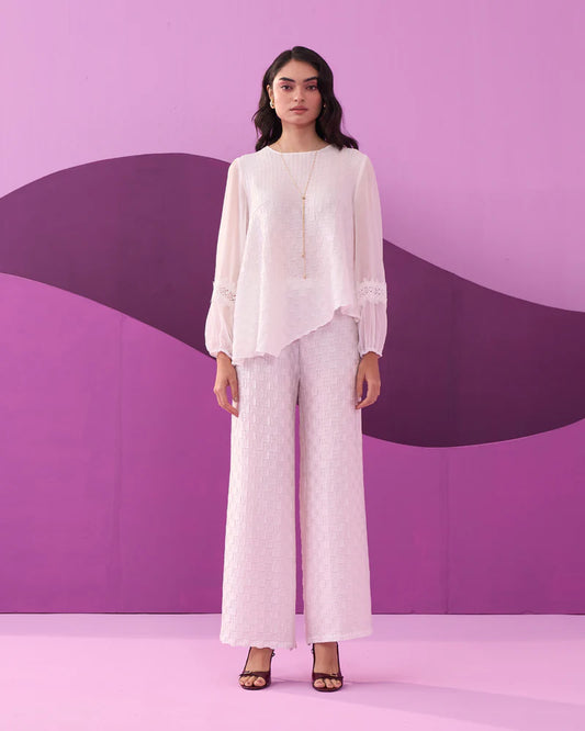 WHITE ALEXA COORD SET
