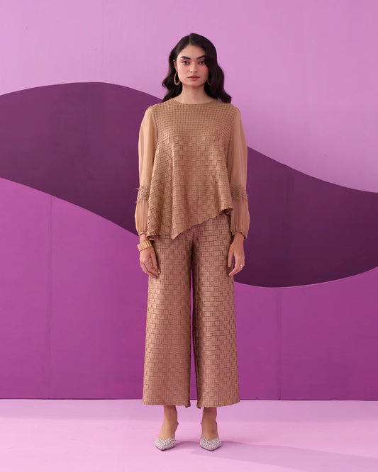 BEIGE ALEXA COORD SET