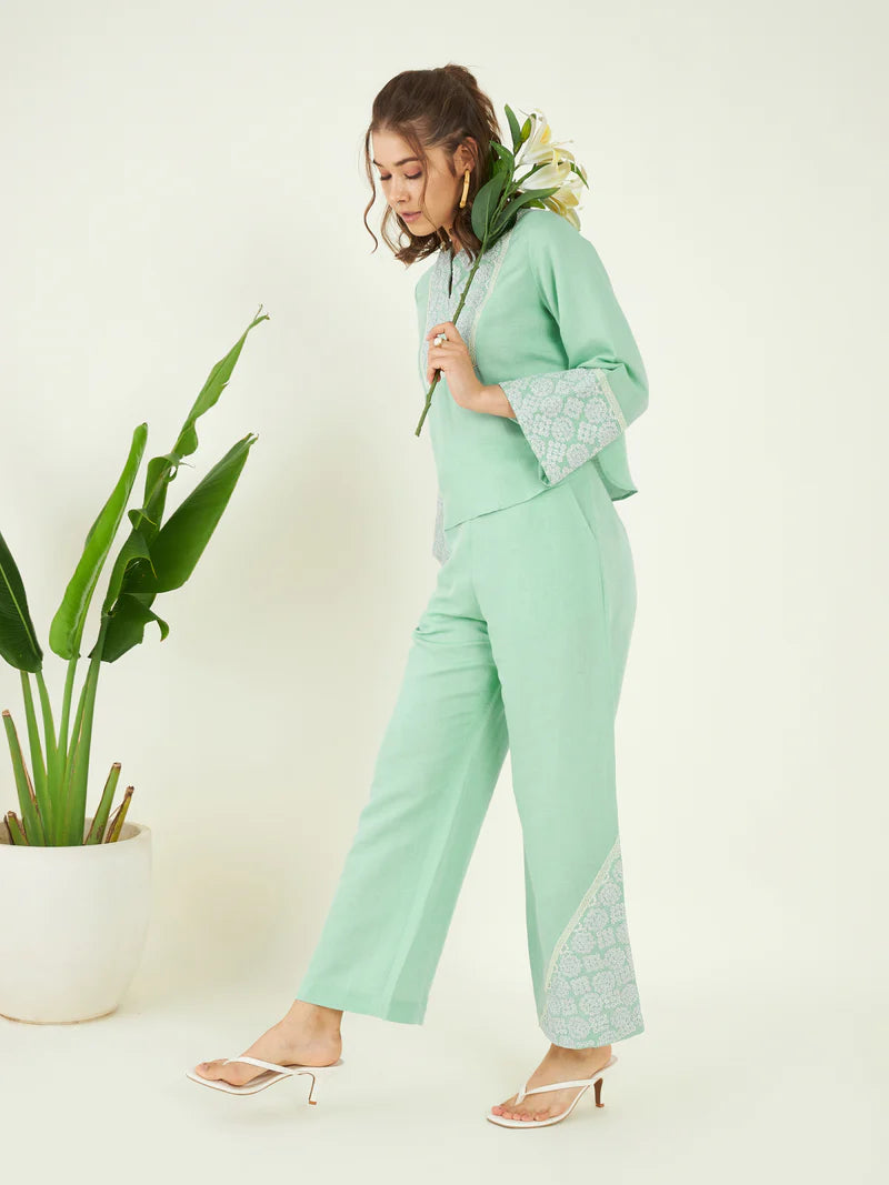 SAGE GREEN CO-ORD SET