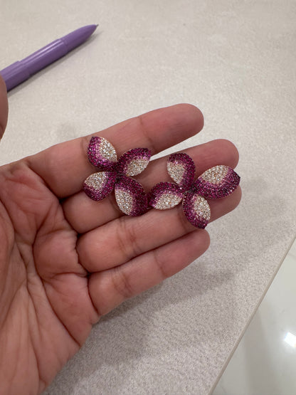 Whispers of Colour - Floral Studs