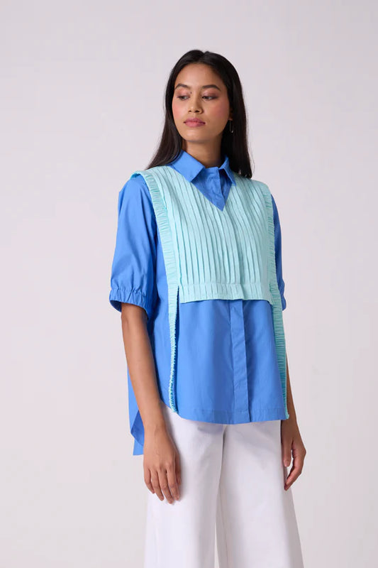 Finn Shirt-French Blue