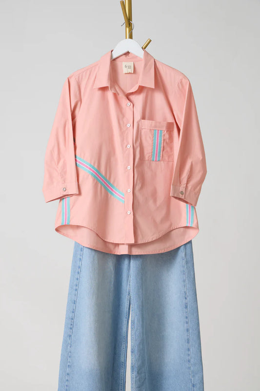 Carter Shirt-Sunset Pink