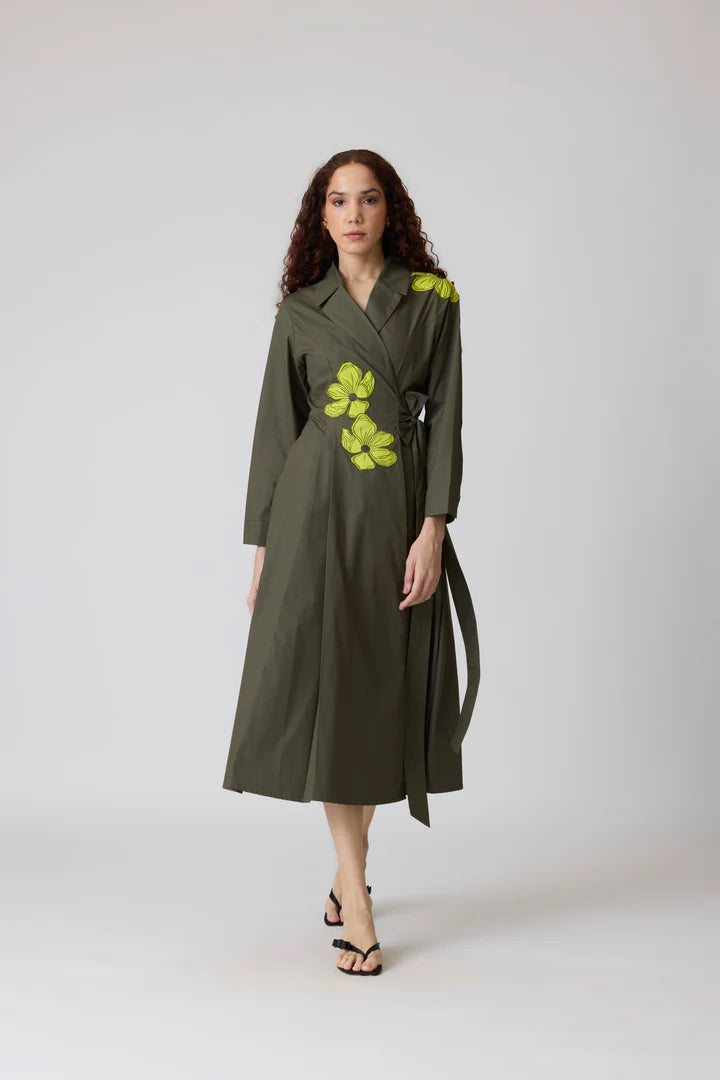 Eugenia Applique Dress