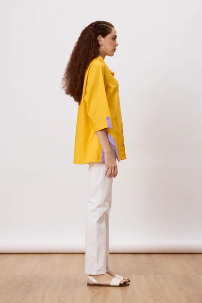 Doris Shirt-Tuscan Yellow