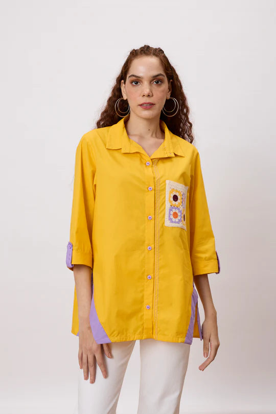 Doris Shirt-Tuscan Yellow