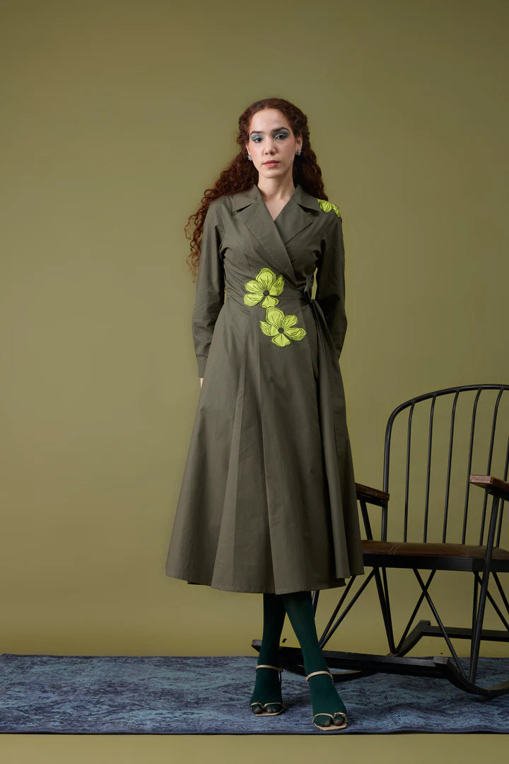 Eugenia Applique Dress