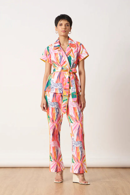 Kai Pant - Tropical Print