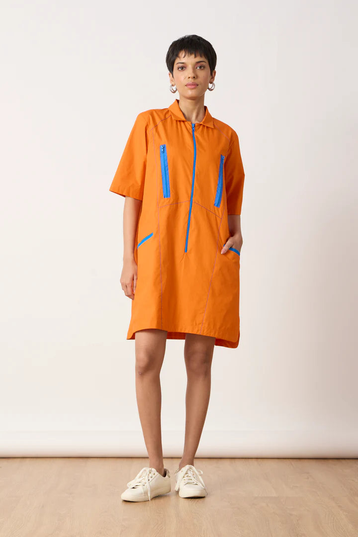 Dawson Dress-Mandarin Orange