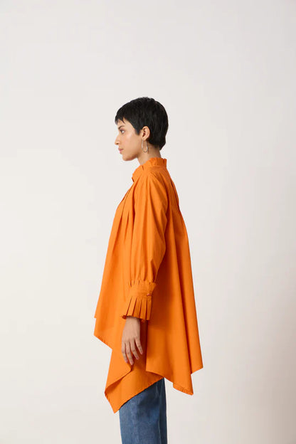 Cove Shirt-Mandarin Orange