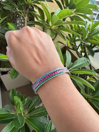 Cascade Tennis stretch bangle - 1 piece