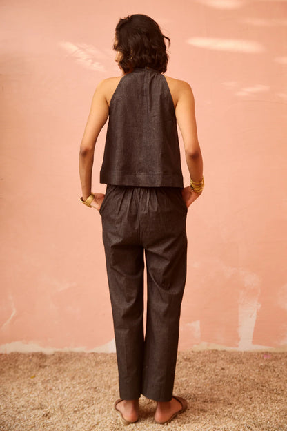 Nomad Denim Coord Set (Black)