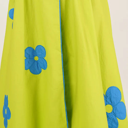 Lime Long Dress