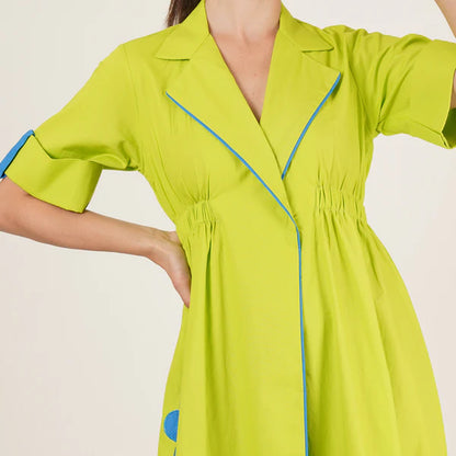 Lime Long Dress