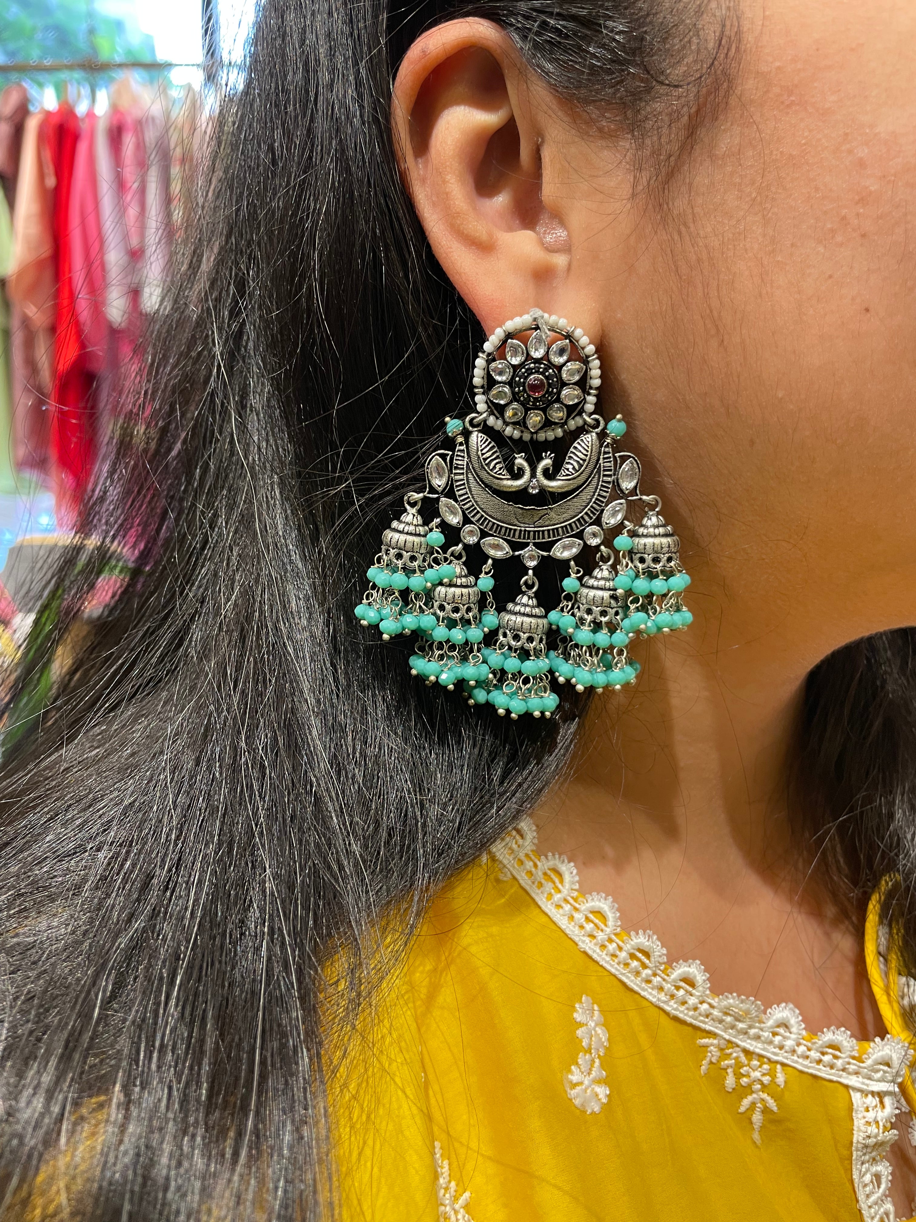 Make a statement with Multiple Jhumkas