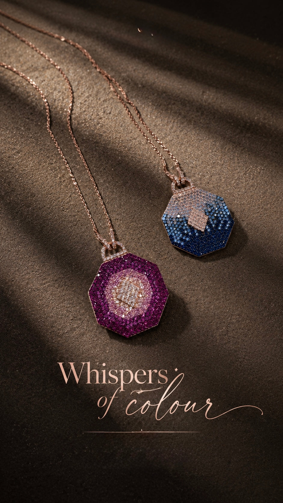 Whispers of Colour - Hex Pendant