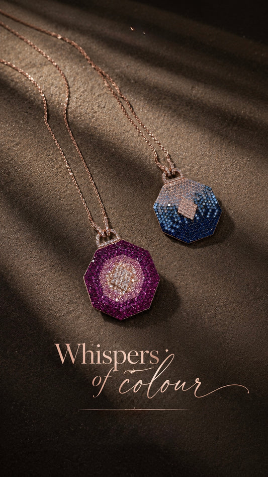 Whispers of Colour - Hex Pendant