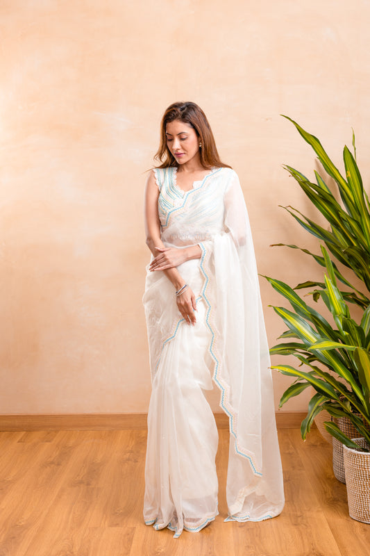 ORGANZA SAREE