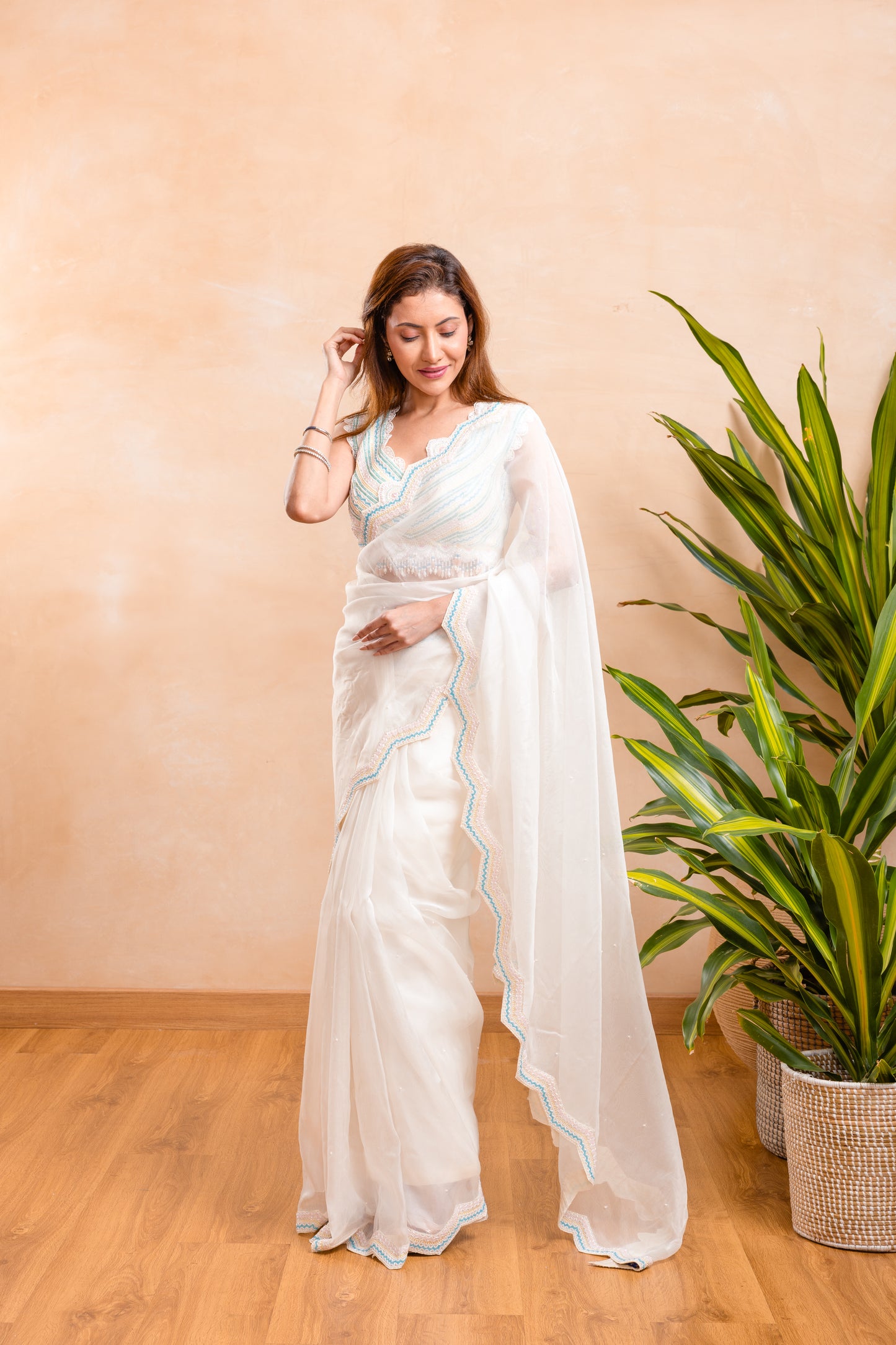 ORGANZA SAREE