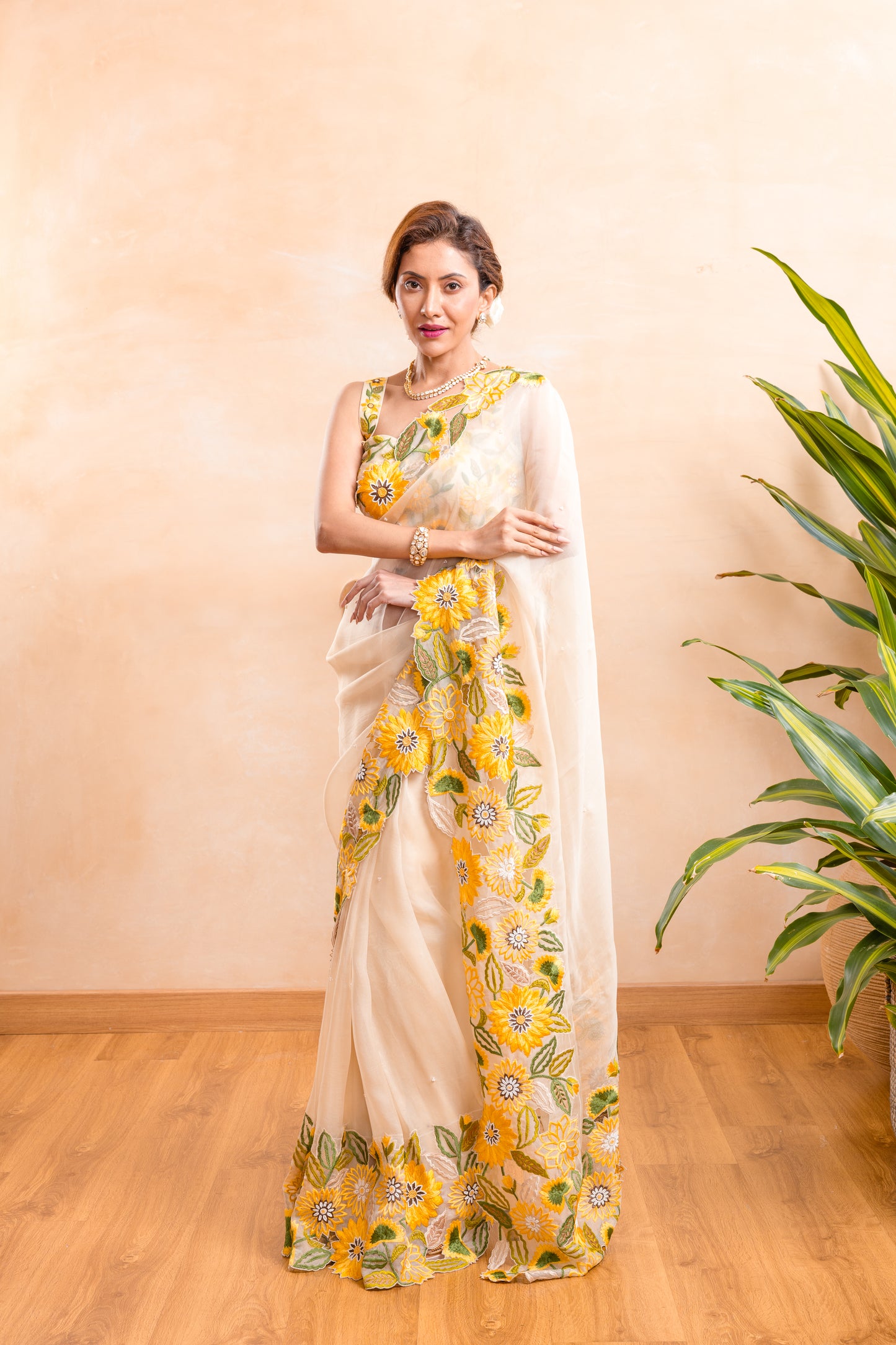 ORGANZA SAREE