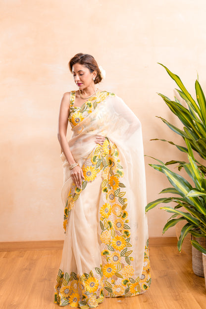 ORGANZA SAREE