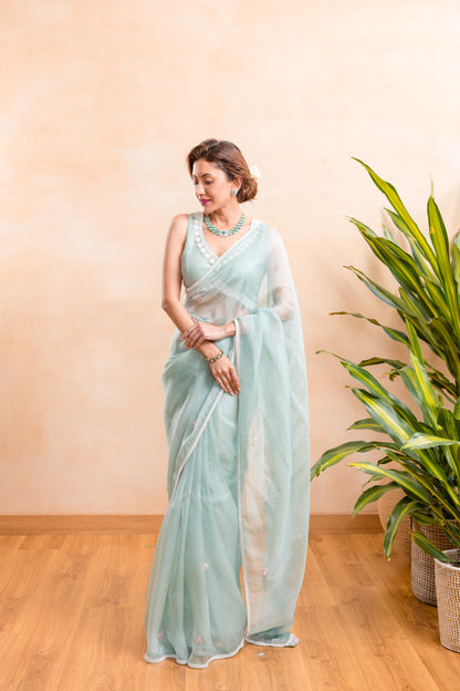 ORGANZA SAREE