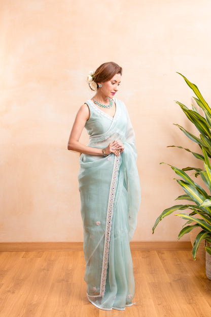 ORGANZA SAREE