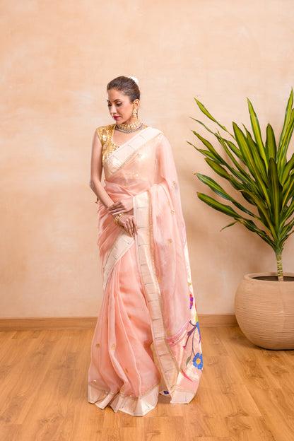 PAITHANI ORGANZA SAREE