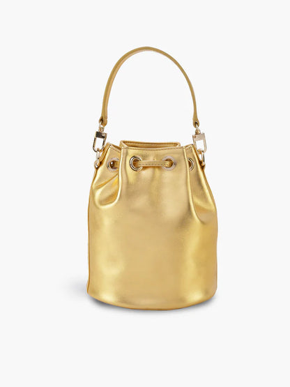 Bombay Bucket (Goddess Gold Leather)