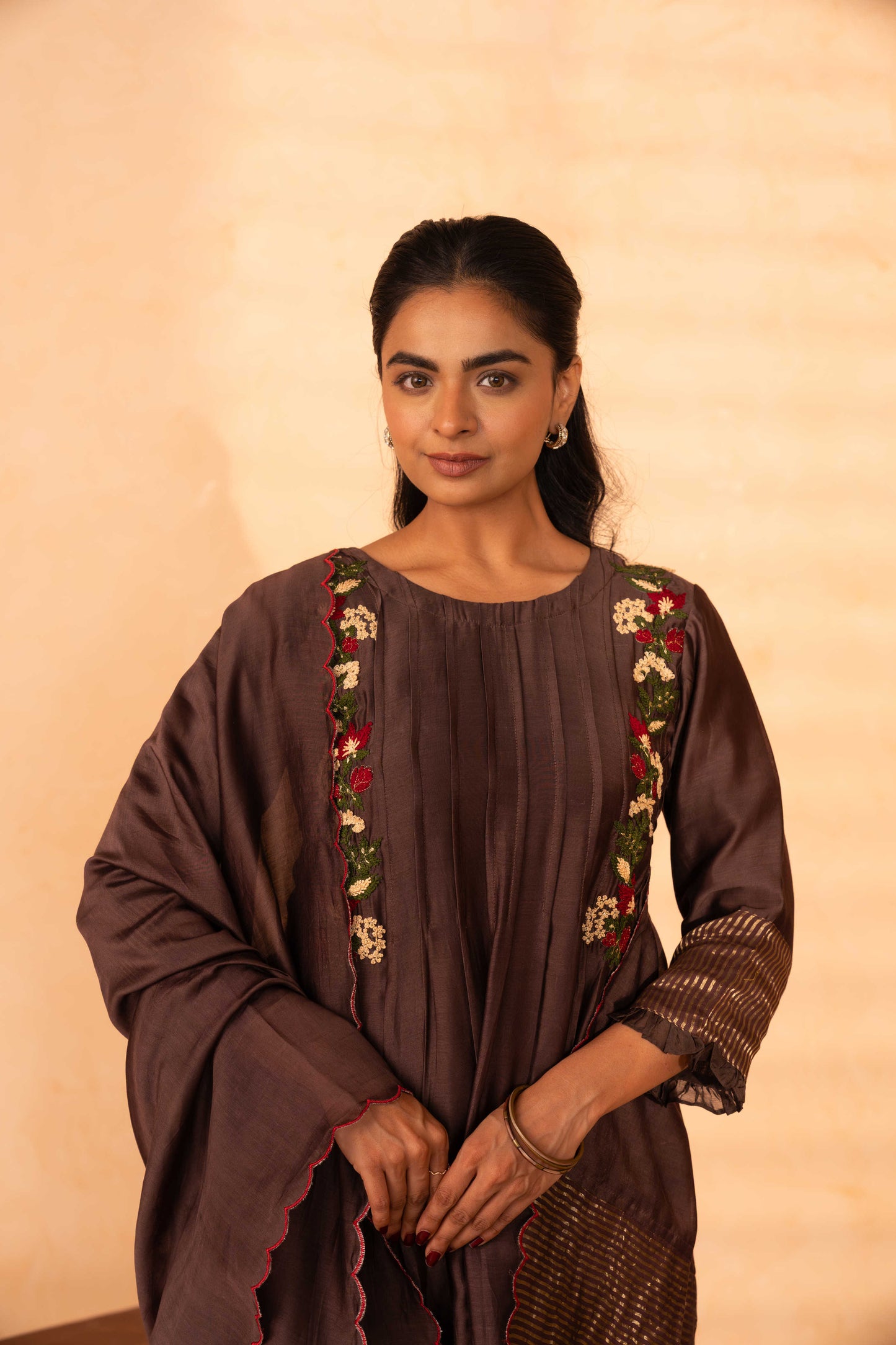 Firdaus Suit Set – Coke