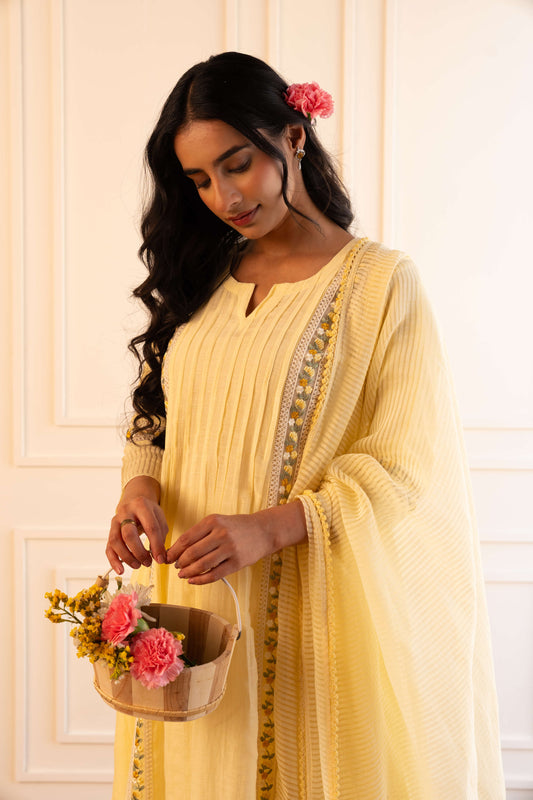 Mithila Suit Set – YELLOW