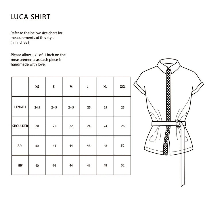 Luca Shirt - MANDARIN ORANGE