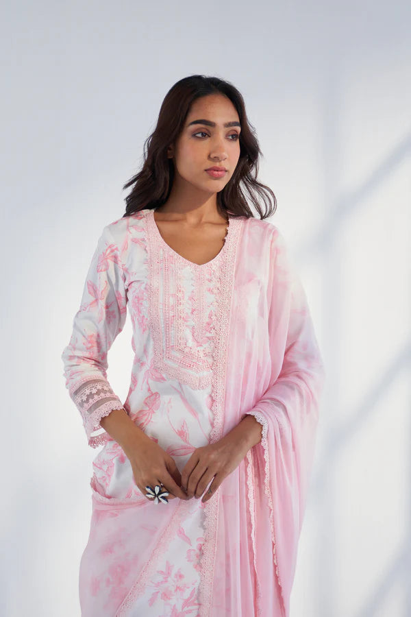 NYLA PINK KURTA SET